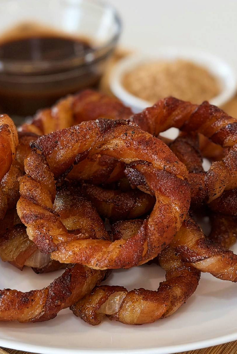 Bacon-Wrapped Onion Rings